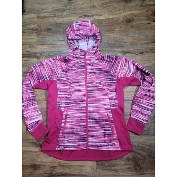 Marmot Jacket Womens XL Xtra Large Long Sleeve Zip Lightweight Outdoors Hooded - Picture 2 of 10